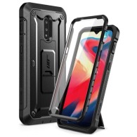 Удароустойчив хибриден кейс Supcase Unicorn Beetle Pro за OnePlus 7, Черен