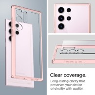 Калъф Spigen Ultra Hybrid За Samsung Galaxy S23 Ultra, Rose Crystal