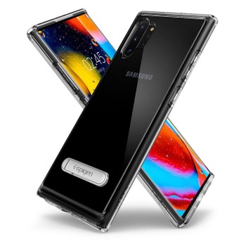 Spigen Ultra Hybrid хибриден кейс с най-висока степен на защита за Samsung Galaxy Note 10+ Plus, Crystal Clear