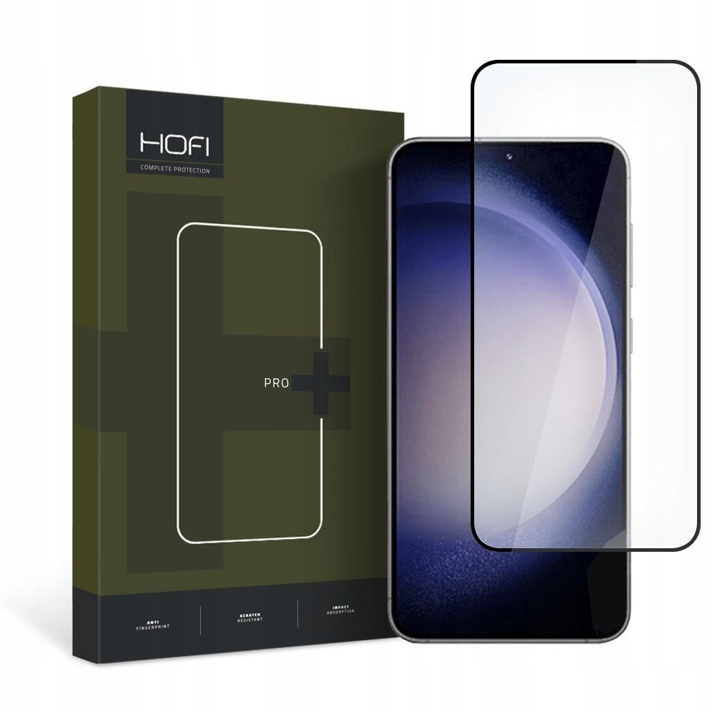 Стъклен Протектор Hofi Glass Pro+ за Samsung Galaxy S23+ Plus, Black