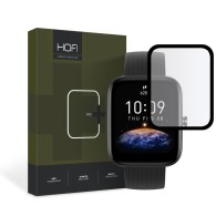 Стъклен протектор Hofi Hybrid Pro+ за Xiaomi Amazfit Bip 3 / 3 Pro, Black