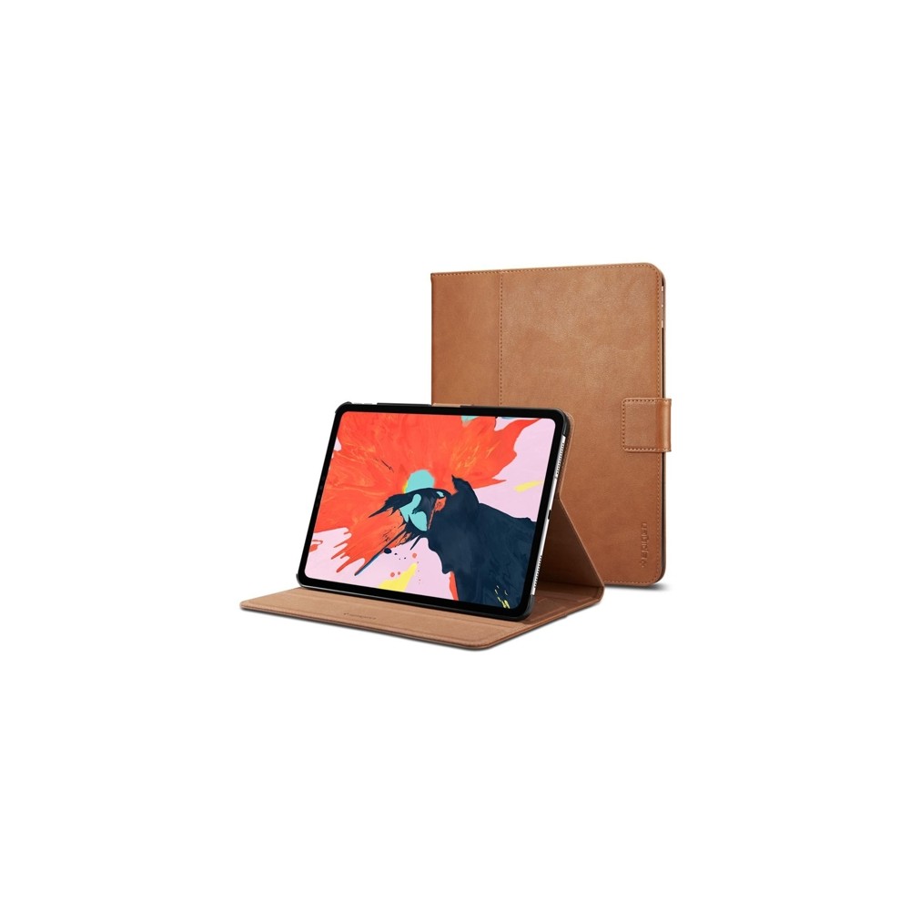 Spigen Stand Folio Apple iPad Pro 12.9 2018, Brown