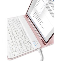 Калъф Tech-Protect Sc Pen + Keyboard за Apple iPad 10.2" 2019 / 2020 / 2021, Pink