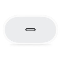 Зарядно Apple 20W USB-C Power Adapter, за iPhone, iPad и устройства с USB-C порт, White
