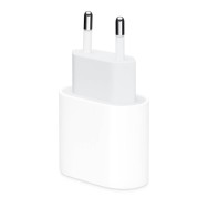 Зарядно Apple 20W USB-C Power Adapter, за iPhone, iPad и устройства с USB-C порт, White