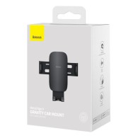 Стойка за кола Baseus Metal Age II Gravity, Air vent, Black