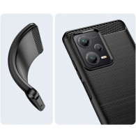 Калъф Tech-Protect TPUcarbon За Xiaomi Redmi Note 12 / Poco X5 5G, Black