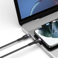 Кабел Tech-Protect UltraBoost, USB-C / USB-C, PD 60W / 3A, 25cm, Black