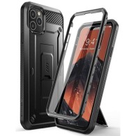 Удароустойчив хибриден кейс Supcase Unicorn Beetle Pro за iPhone 11 Pro Max, Черен