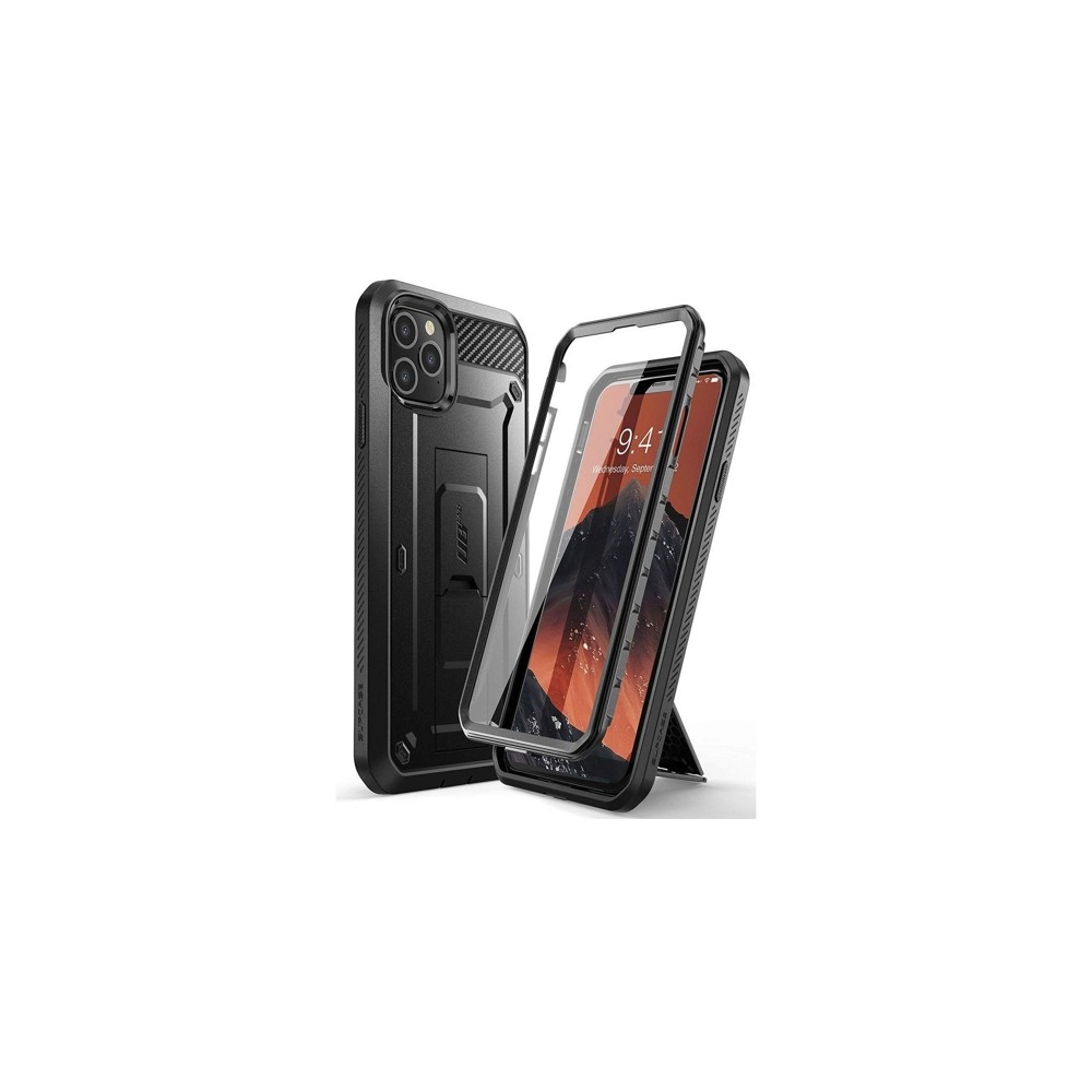Удароустойчив хибриден кейс Supcase Unicorn Beetle Pro за iPhone 11 Pro Max, Черен