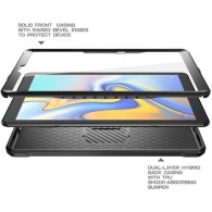 Удароустойчив хибриден кейс Supcase Unicorn Beetle Pro за Samsung Galaxy Tab A 10.1 , Черен