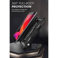 Удароустойчив хибриден кейс Supcase Unicorn Beetle Pro за Apple iPad 10.2 2019, Черен