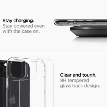 Spigen Quartz Hybrid Iphone 11 Pro Max, Crystal Clear