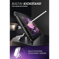 Удароустойчив хибриден кейс Supcase Unicorn Beetle Pro за Apple iPad 10.2 2019, Черен