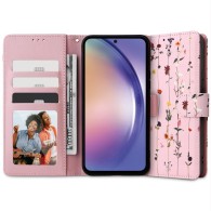 Калъф Tech-Protect Wallet за Samsung Galaxy A34 5G, Garden Pink