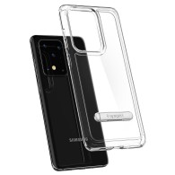 Spigen Ultra Hybrid хибриден кейс с най-висока степен на защита за Samsung Galaxy S20 Ultra, Crystal Clear