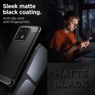 Калъф Spigen Rugged Armor За Xiaomi 13 Pro, Matte Black