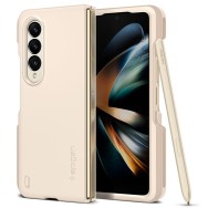 Калъф Spigen Thin Fit Pen за Samsung Galaxy Z Fold 4, Pearled Ivory