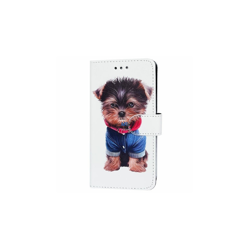 Калъф fixGuard Mood Wallet за Samsung Galaxy A54 5G, Yorkshire Puppy