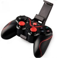 Джойстик Wireless controler X3, iOS, Android, Windows, Безжичен, Блутут, Черен-Червен