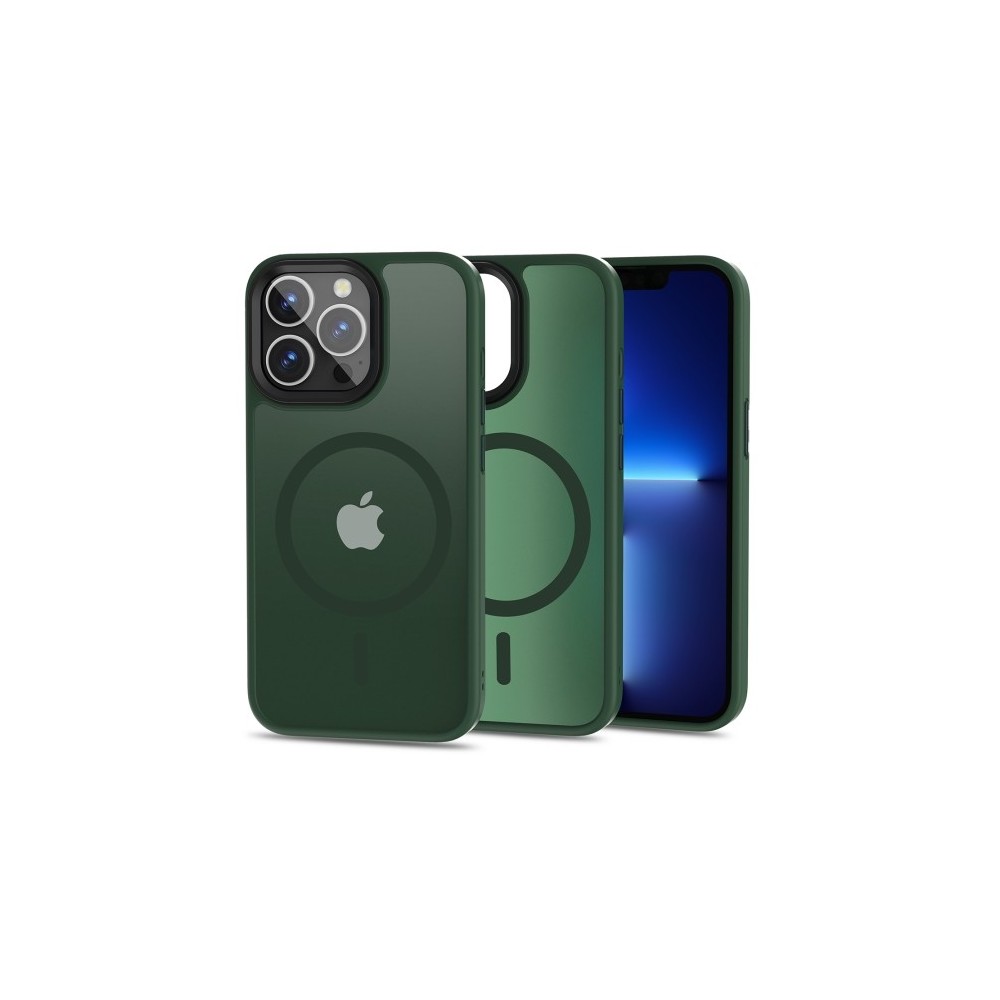 Калъф Tech-Protect Magmat Magsafe за iPhone 13 Pro, Matte Green