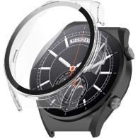 fixGuard Silicone и Стъклен Протектор за Xiaomi Mi Watch S1 Global, Clear