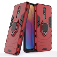 Удароустойчив Калъф с Поставка Ring Armor Kickstand Tough Rugged Cover за Xiaomi Redmi 8A / Xiaomi Redmi, Червен