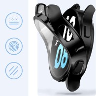 Калъф fixGuard Silicone и Протектор за Samsung Galaxy Watch 5, 40mm, Black