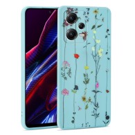 Калъф Tech-Protect Mood За Xiaomi Redmi Note 12 5G / Poco X5 5G, Garden Blue