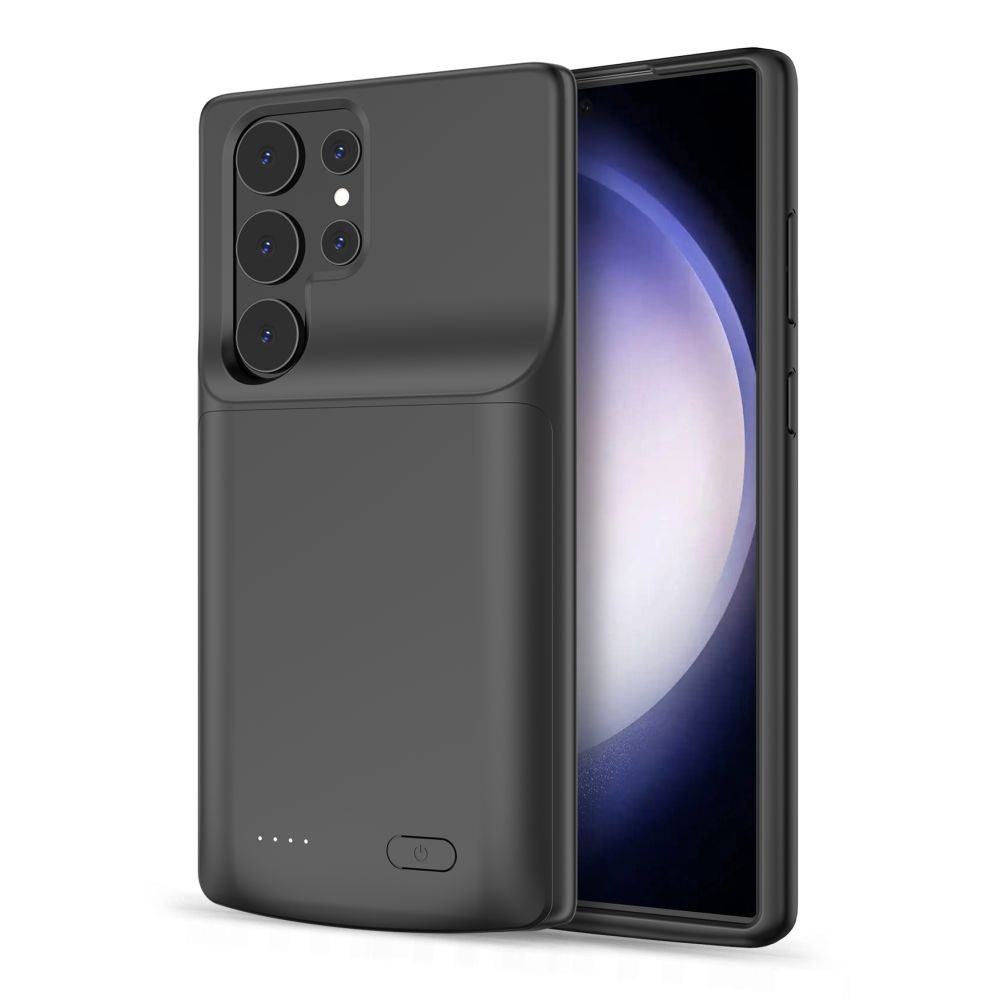 Калъф Tech-Protect Powercase с PowerBank 4800mAh за Samsung Galaxy S23 Ultra, Black
