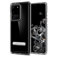 Spigen Ultra Hybrid хибриден кейс с най-висока степен на защита за Samsung Galaxy S20 Ultra, Crystal Clear