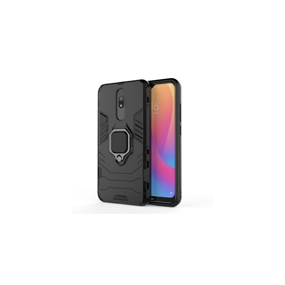 Удароустойчив Калъф с Поставка Ring Armor Kickstand Tough Rugged Cover за Xiaomi Redmi 8A / Xiaomi Redmi, Черен