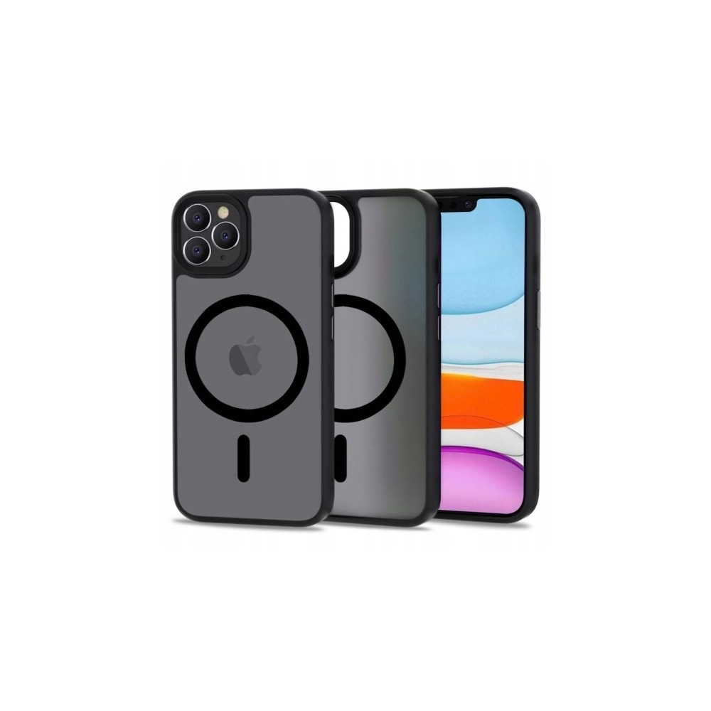 Калъф Tech-Protect Magmat Magsafe за iPhone 11 Pro, Matte Black