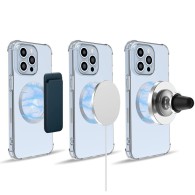 Адаптер Magnet Tech-Protect за MagSafe, Универсален, 2бр, Black Silver