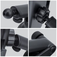 Стойка за кола Forcell Carbon Bracket, Regular Arm, Black