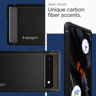 Калъф Spigen Rugged Armor За Google Pixel 6A, Matte Black
