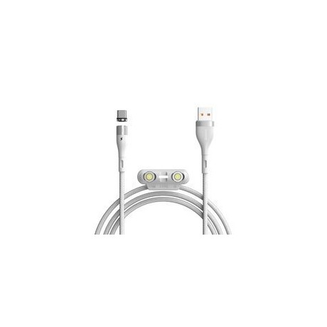 Кабел Baseus Zinc 3in1 USB - Lightning / USB Typ C / micro USB data charging cable Quick Charge AFC 1 m 3 A 480 Mbps white (CA1T