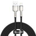 Кабел Baseus Cafule Series Metal Data Cable USB - Lightning 2.4A 2 m black (CALJK-B01)