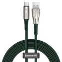 Кабел Baseus Water Drop USB - USB Typ C cable 66 W (11 V / 6 A) Huawei SuperCharge SCP 2 m green (CATSD-N06)