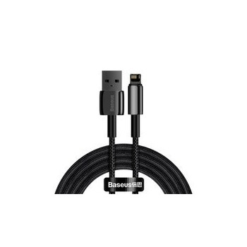 Кабел Baseus Tungsten USB - Lightning cable 2,4 A 2 m black (CALWJ-A01)