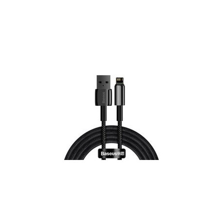 Кабел Baseus Tungsten USB - Lightning cable 2,4 A 2 m black (CALWJ-A01)