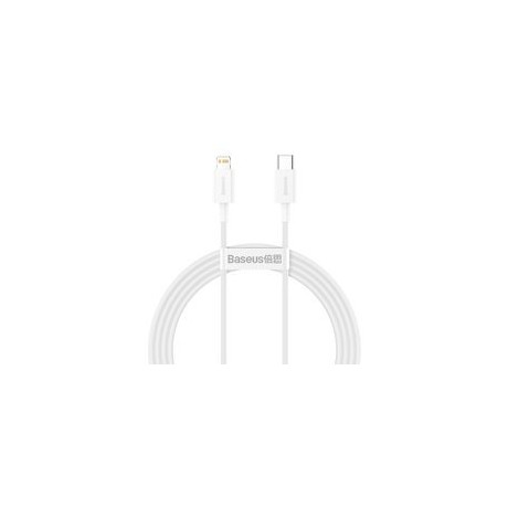 Кабел Baseus Superior Cable USB Type C - Lightning Power Delivery 20 W 1,5 m White (CATLYS-B02)