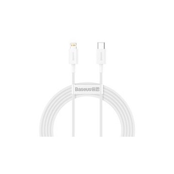 Кабел Baseus Superior Cable USB Type C - Lightning Power Delivery 20 W 2 m White (CATLYS-C02)