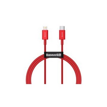 Кабел Baseus Superior USB Typ C - Lightning fast charging data cable Power Delivery 20 W 1 m red (CATLYS-A09)