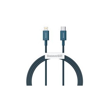 Кабел Baseus Superior USB Typ C - Lightning fast charging data cable Power Delivery 20 W 1 m blue (CATLYS-A03)