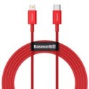 Кабел Baseus Superior USB Typ C - Lightning fast charging data cable Power Delivery 20 W 2m Red (CATLYS-C09)