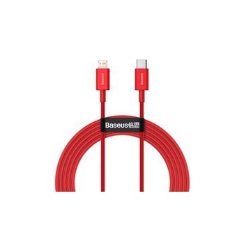 Кабел Baseus Superior USB Typ C - Lightning fast charging data cable Power Delivery 20 W 2m Red (CATLYS-C09)