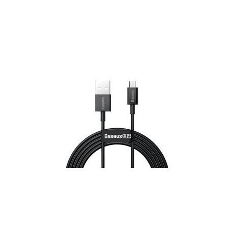 Кабел Baseus Superior Series USB - micro USB fast charging data cable 2A 2m black (CAMYS-A01)