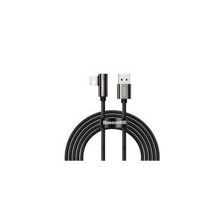 Кабел Baseus Legend Mobile Game Elbow Cable USB - Lightning 2,4A 1m black (CALCS-A01)