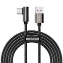 Кабел Baseus Legend Series Elbow Fast Charging Data Cable USB - USB Type-C 66W 2m black (CATCS-C01)